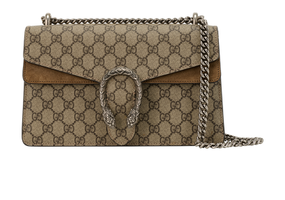 Small Dionysus, &pound;850, Handbags, Beige, Canvas/Suede, Front view